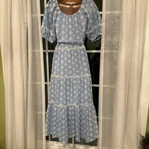 Karen Kane prairie eyelet dress